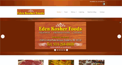 Desktop Screenshot of edenkosher.com